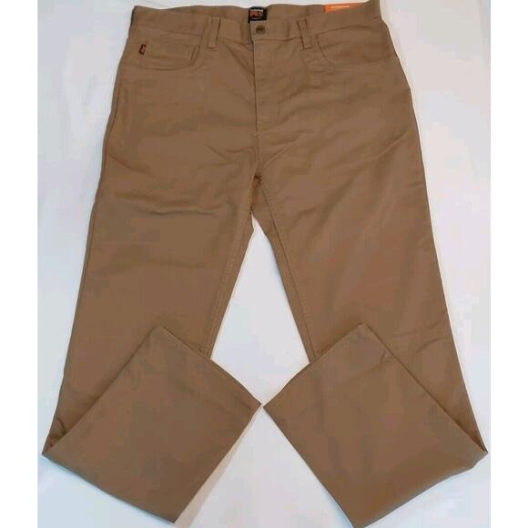 TIMBERLAND PRO STRAIGHT FIT 8 SERIES FLEX CANVAS WORK PANTS SIZE 38x36 NWT - Picture 1 of 7